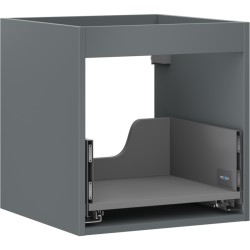 MEXEN - Box-A skříňka pro umyvadlo 45, 1 šuplík, grafit mat (91AX0-0450-470-1-66)