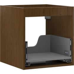 MEXEN - Box-A skříňka pro umyvadlo 45, 1 šuplík, ořech (91AX0-0450-470-1-86)