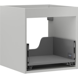 MEXEN - Box-A skříňka pro umyvadlo 45, 1 šuplík, šedý mat (91AX0-0450-470-1-62)
