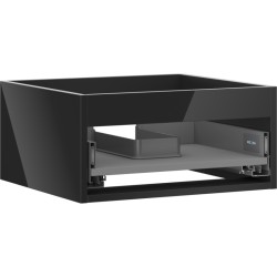 MEXEN - Box-A skříňka pro umyvadlo 50, 1 šuplík, černá lesk (91AX0-0500-235-1-70)