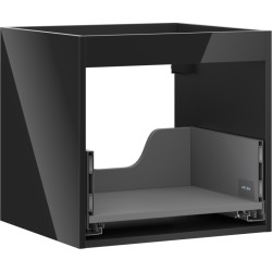 MEXEN - Box-A skříňka pro umyvadlo 50, 1 šuplík, černá lesk (91AX0-0500-470-1-70)