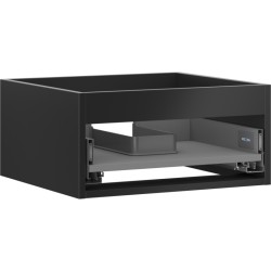 MEXEN - Box-A skříňka pro umyvadlo 50, 1 šuplík, černá mat (91AX0-0500-235-1-71)