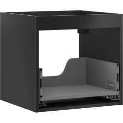 MEXEN - Box-A skříňka pro umyvadlo 50, 1 šuplík, černá mat (91AX0-0500-470-1-71)