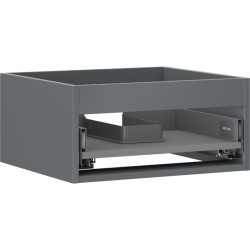 MEXEN - Box-A skříňka pro umyvadlo 50, 1 šuplík, grafit mat (91AX0-0500-235-1-66)