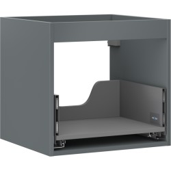 MEXEN - Box-A skříňka pro umyvadlo 50, 1 šuplík, grafit mat (91AX0-0500-470-1-66)