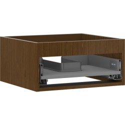 MEXEN - Box-A skříňka pro umyvadlo 50, 1 šuplík, ořech (91AX0-0500-235-1-86)