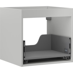 MEXEN - Box-A skříňka pro umyvadlo 50, 1 šuplík, šedý mat (91AX0-0500-470-1-62)