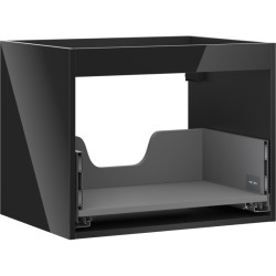 MEXEN - Box-A skříňka pro umyvadlo 60, 1 šuplík, černá lesk (91AX0-0600-470-1-70)