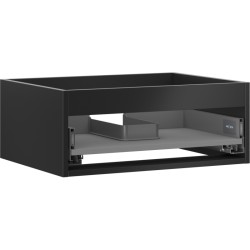 MEXEN - Box-A skříňka pro umyvadlo 60, 1 šuplík, černá mat (91AX0-0600-235-1-71)