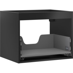 MEXEN - Box-A skříňka pro umyvadlo 60, 1 šuplík, černá mat (91AX0-0600-470-1-71)
