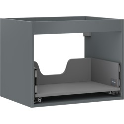 MEXEN - Box-A skříňka pro umyvadlo 60, 1 šuplík, grafit mat (91AX0-0600-470-1-66)