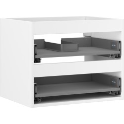 MEXEN - Box-A skříňka pro umyvadlo 60, 2 zásuvky, bílá mat (91AX0-0600-470-2-01)