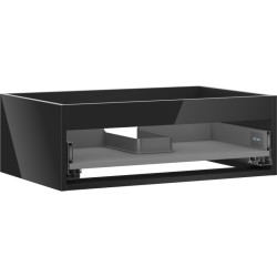 MEXEN - Box-A skříňka pro umyvadlo 70, 1 šuplík, černá lesk (91AX0-0700-235-1-70)