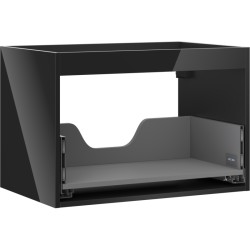MEXEN - Box-A skříňka pro umyvadlo 70, 1 šuplík, černá lesk (91AX0-0700-470-1-70)