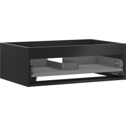 MEXEN - Box-A skříňka pro umyvadlo 70, 1 šuplík, černá mat (91AX0-0700-235-1-71)