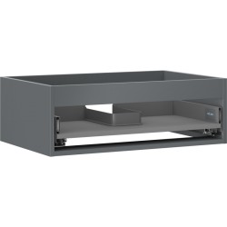 MEXEN - Box-A skříňka pro umyvadlo 70, 1 šuplík, grafit mat (91AX0-0700-235-1-66)