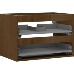 MEXEN - Box-A skříňka pro umyvadlo 70, 2 zásuvky, ořech (91AX0-0700-470-2-86)