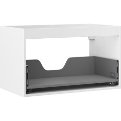 MEXEN - Box-A skříňka pro umyvadlo 80, 1 šuplík, bílá mat (91AX0-0800-470-1-01)