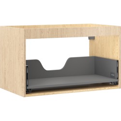 MEXEN - Box-A skříňka pro umyvadlo 80, 1 šuplík, dub (91AX0-0800-470-1-81)