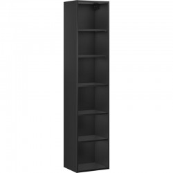 MEXEN - Box-A skříňka vysoká - sloup 35, černá mat (91AX1-1600-300-1-71)