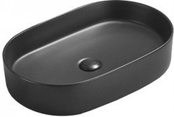 MEXEN - Celia umyvadlo na desku 60x38, černá mat (22206085)