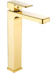 MEXEN - Cetus umyvadlová baterie vysoká, zlatá (744310-50)
