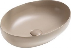 MEXEN - Cornelia umyvadlo na desku 50x36, cappuccino mat (21885064)