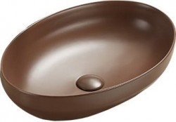MEXEN - Cornelia umyvadlo na desku 50x36, hnědá mat (21885068)