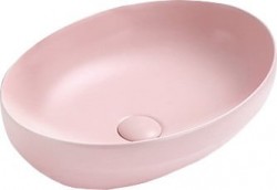 MEXEN - Cornelia umyvadlo na desku 50x36, růžová mat (21885044)