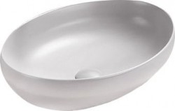 MEXEN - Cornelia umyvadlo na desku 50x36, šedá mat (21885067)