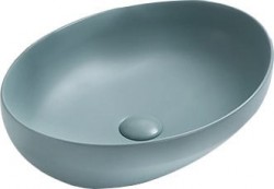 MEXEN - Cornelia umyvadlo na desku 50x36, světle zelená mat (21885048)