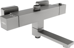 MEXEN - Cube baterie termostatická vanová/ sprchová grafit (77910-66)