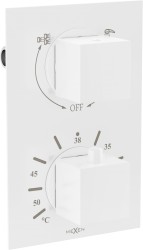 MEXEN - Cube termostatická baterie sprcha/vana 2-W výstup (77502-20)