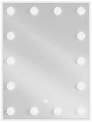 MEXEN - Dona zrcadlo s osvětlením 60 x 80 cm, LED 600 (9818-060-080-611-00)