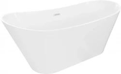 MEXEN - DORA volně stojící vana 160x75, bílá bez krytky přepadu a zátky (52071607500-SS)