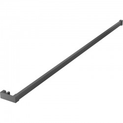 MEXEN - Držák na ručníky pro sprchovou zástěnu, gun gray kartáčovaná (800-06-66)