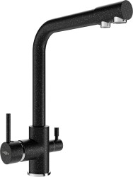 MEXEN - Duero dřezová baterie, černá melír (671600-76)