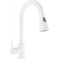 MEXEN - Elia dřezová baterie, bílé skvrnité (670101-26)