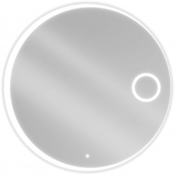 MEXEN - Ella zrcadlo s osvětlením s kosmetickým zrcátkem, 100, LED 600 (9811-100-100-611-00)