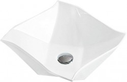MEXEN - Elvira umyvadlo na desku 42x42cm bílá (21894200)