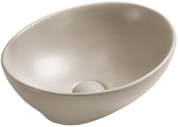 MEXEN - Elza umyvadlo na desku 40 x 33, béžová mat (21014066)