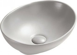 MEXEN - Elza umyvadlo na desku 40 x 33, šedá mat (21014067)