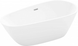 MEXEN - Eos vana volně stojící 170 x75, bílá bez krytky přepadu a zátky (52471707500-SS)