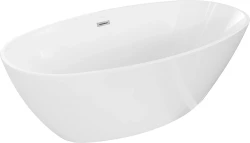 MEXEN - ERIS vana volně stojící 180x95, bílá, bez krytky přepadu a zátky (53441809500-SS)