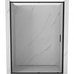 MEXEN - Exo posuvné sprchové dveře 150, transparent, černá (8151-150-000-70-00)