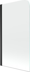 MEXEN - Felix vanová zástěna 1-křídlo 70x140, transparent, černá (890-070-001-70-00)