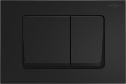 MEXEN - Fenix 10 XS splachovací tlačítko, černý mat (601003)