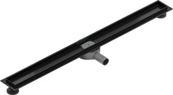 MEXEN - Flat 360 Slim podlahový žlab otočný 100, černý (1740100)