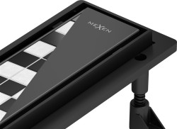 MEXEN - Flat ABS odtokový žlab 2v1 60, černá (1769060)