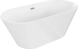 MEXEN - FLAVIA volně stojící vana 160x75, bílá bez krytky přepadu a zátky (54031608000-SS)